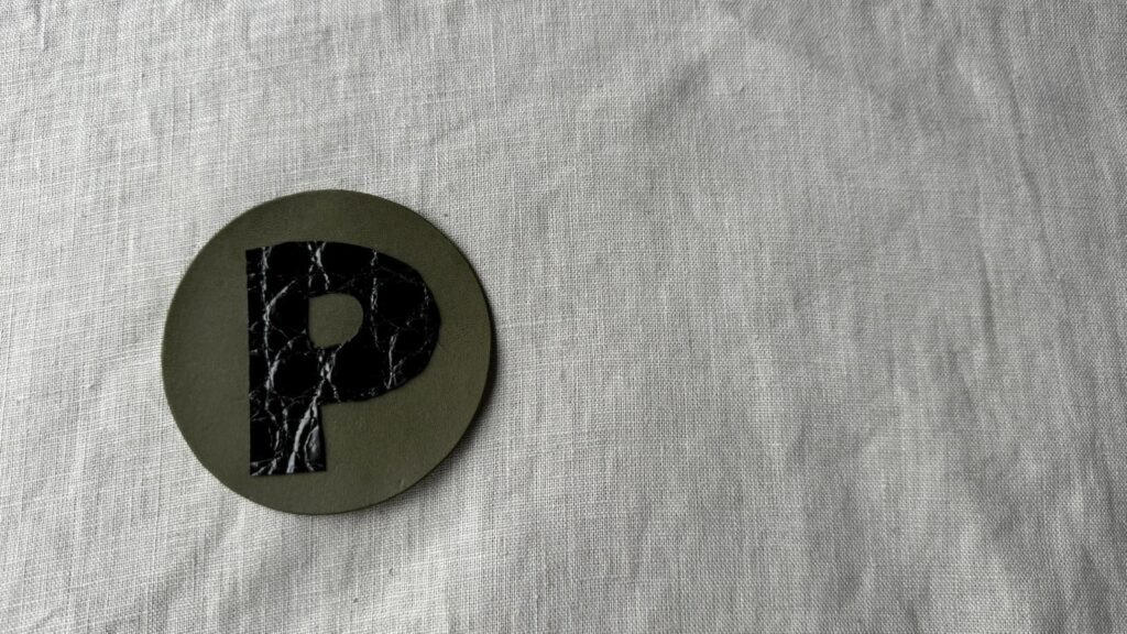 Pという文字。